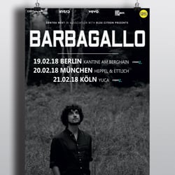 Plakatdesign „Barbagallo“