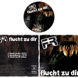 CD-Cover für F.R. – Flucht zu Dir