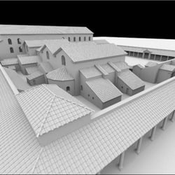 Xanten – Therme; Aussenansicht