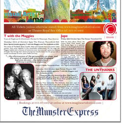 Newspaper supplement design (front)