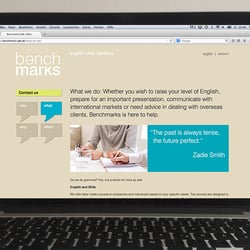 Sprachschule für Business English – Website