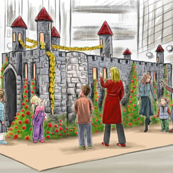 Ausstellung »Gebrüder Grimm« (Rapunzel)