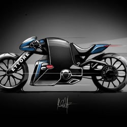 Concept Bike für Bugatti