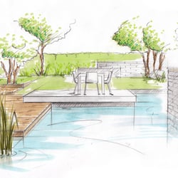 Illustration für Gartenplaner