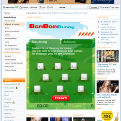 Layout für ein Flashgame zu Ostern – Info