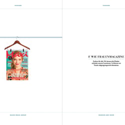 Konzept und Gestaltung Fashion-Segment
