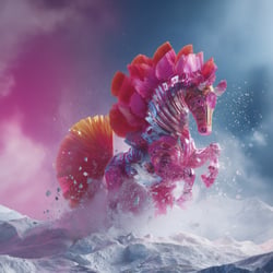 Mythical Motion – AI Key Visual Concept