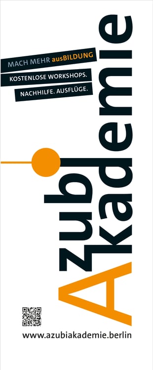 Roll-Up für die AzubiAkademie (Handwerkskammer Berlin)