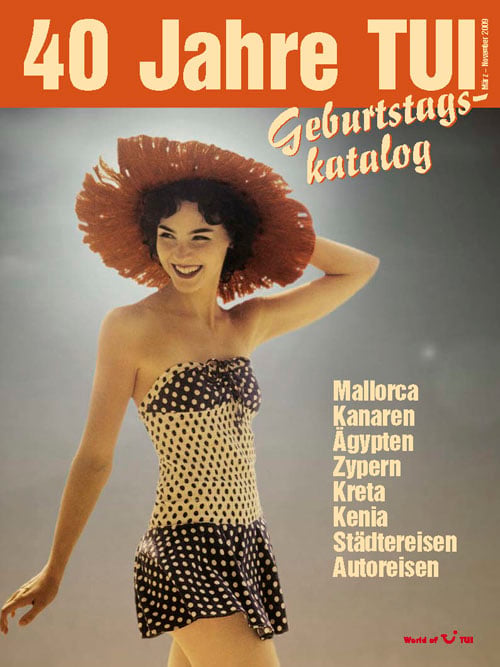 40 Jahre TUI Katalog Seite 01
