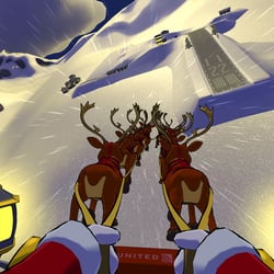 Santa’s view with UI (Android)
