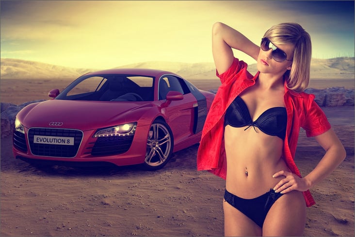 the red one…