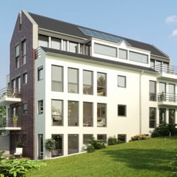 Visualisierung eines Mehrfamilienhauses www.3d-artifex.de