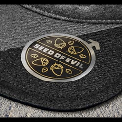 Cap-Sticker 01 Rasselbock