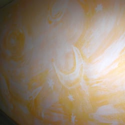 The Space/Far Worlds/Ferne Welten - Wandmalerei 6