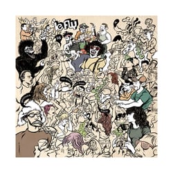 Wimmelbild für die Band „Le Fly“ (Booklet)
