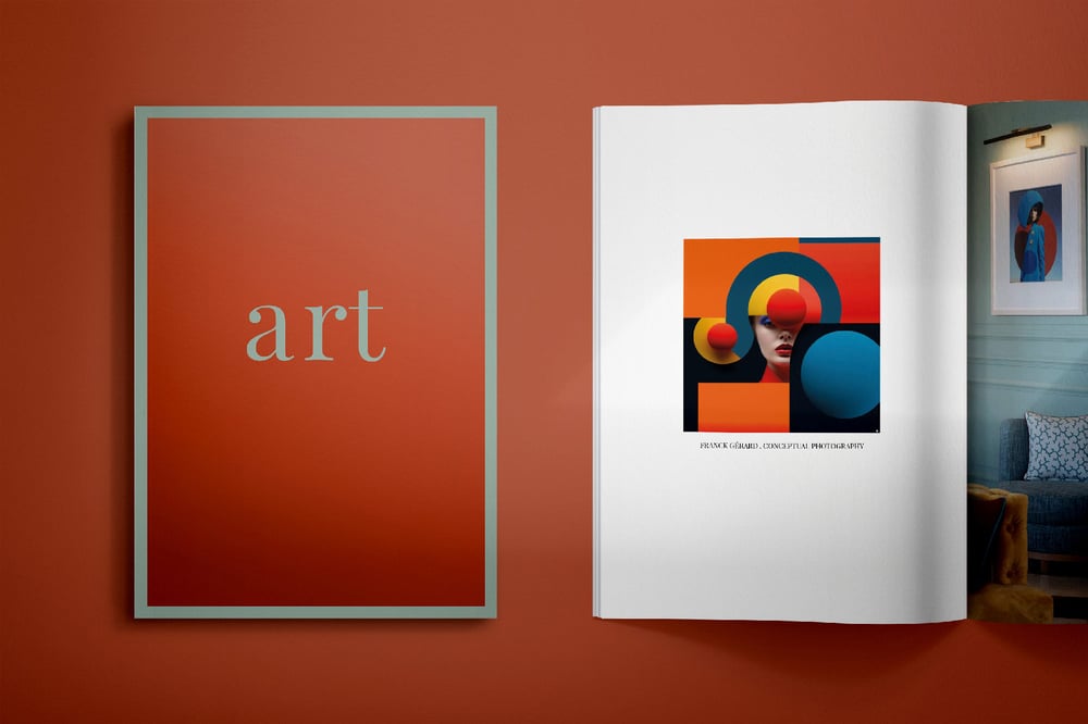 Design und Layout für das Kunstbooklet der Villa Belrose in St. Tropez
