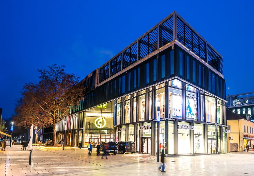 Cano Einkaufscenter Singen: Außenansicht