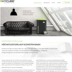 Textbeispiel HYCUBE Webtext (Relaunch 2015)