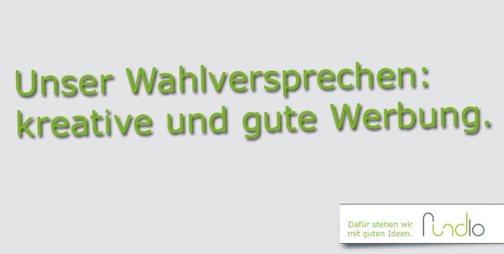 Unser Wahlversprechen