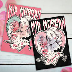Gestaltung von Stickern für Sängerin Mia Morgan