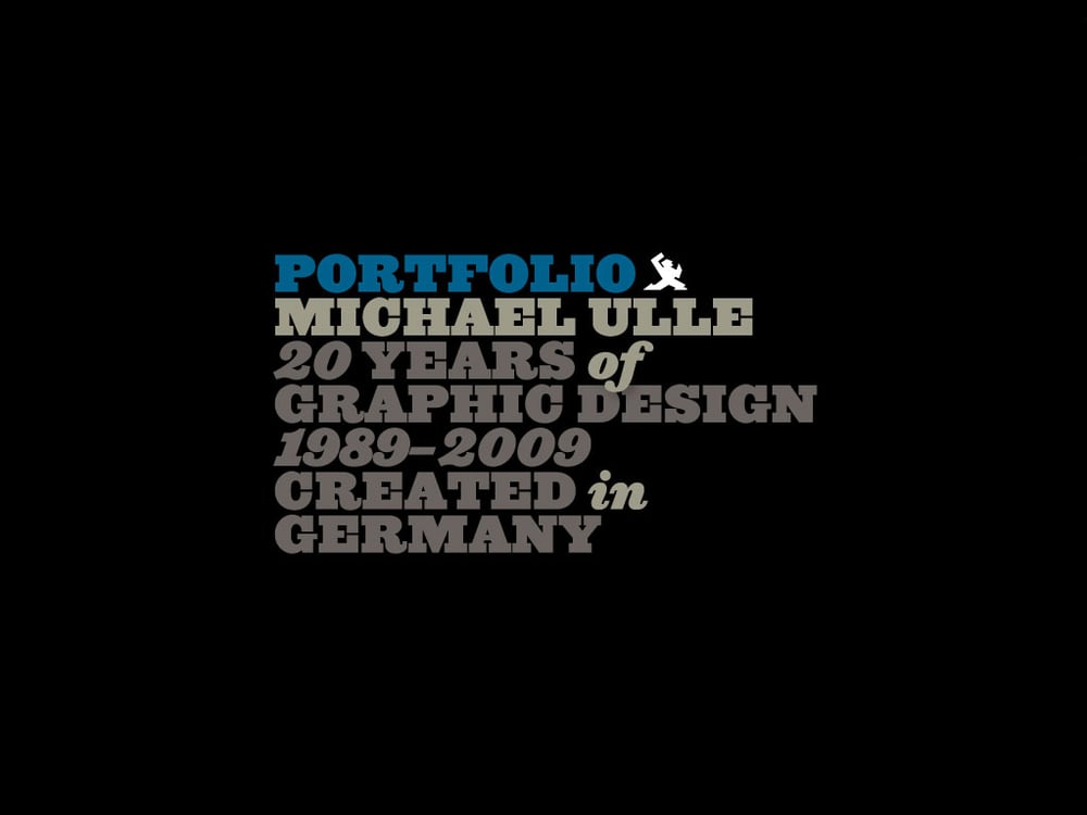 Portfolio 2009 | Michael Ulle