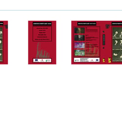 Layout, Eintrittskarte und DVD Hülle für Abschlussveranstaltung 2008, animation-school-hamburg