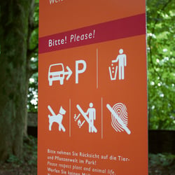 Leitsystem Skulpturenpark Waldfrieden, Wuppertal
