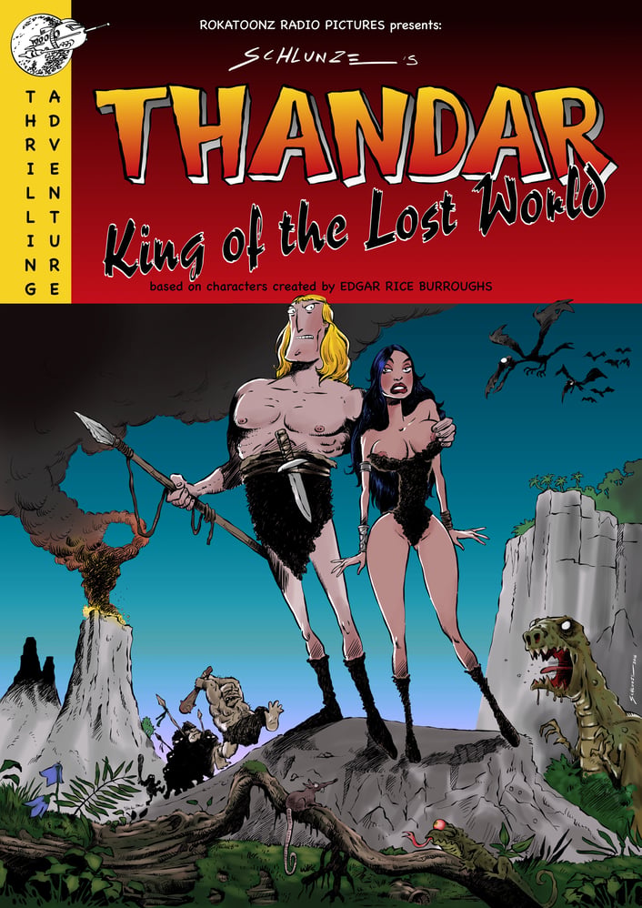 Title Page „Thandar King of the Lost World“