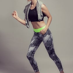 Natürliches Foto Make-up passend zur Sportbekleidung