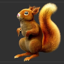 Squirrel and Bear – Character Detail