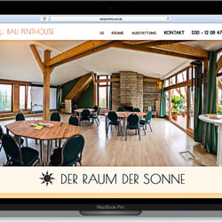 Präsentation der Räume – Raum der Sonne