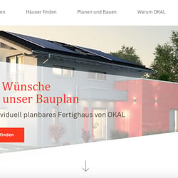 OKAL – Website Relaunch – Beispielseite