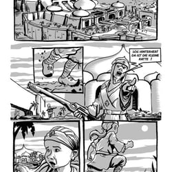„Old Baron’s Chess Game“ – Seite 1