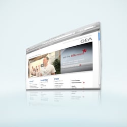 Webdesign for GEA HR Site gea-people.com