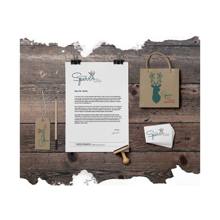 Stationary Design Sperr Lederwerkstatt