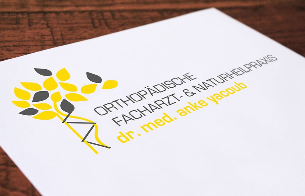 Logo für eine Orthopädische Praxis