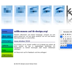 www.tk-design.org – meine eigene Seite