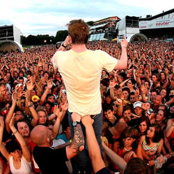 Kaiser Chiefs von hinten