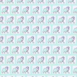 brillenbär babyblau