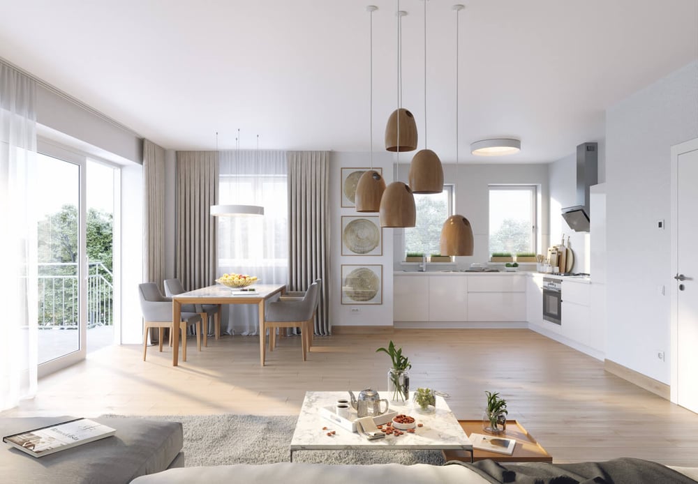 3D Visualisierung Wohnungen in Schriesheim