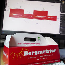 Verpackungsdesign Torten-Tragekarton