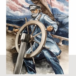 Illustration mit Aquarellfarben