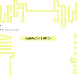 Campaign & Pitch