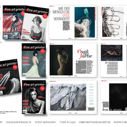 AD 9.2017 −1.2019 Fine Art Printer, Highend Photomagazin willmagazine Verlag