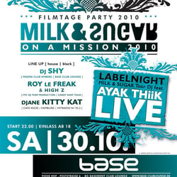 Event Flyer BASE Club Lounge