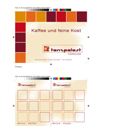 Café Tanzpalast – Logoentwicklung & Bonuscard