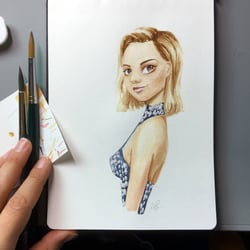 Watercolor Woman