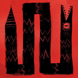 Schlange – abstrakte Illustration