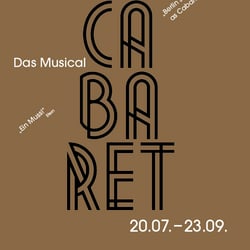 Plakatdesign | Cabaret (Entwurfsphase)