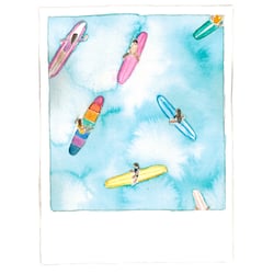 Surfer Polaroid